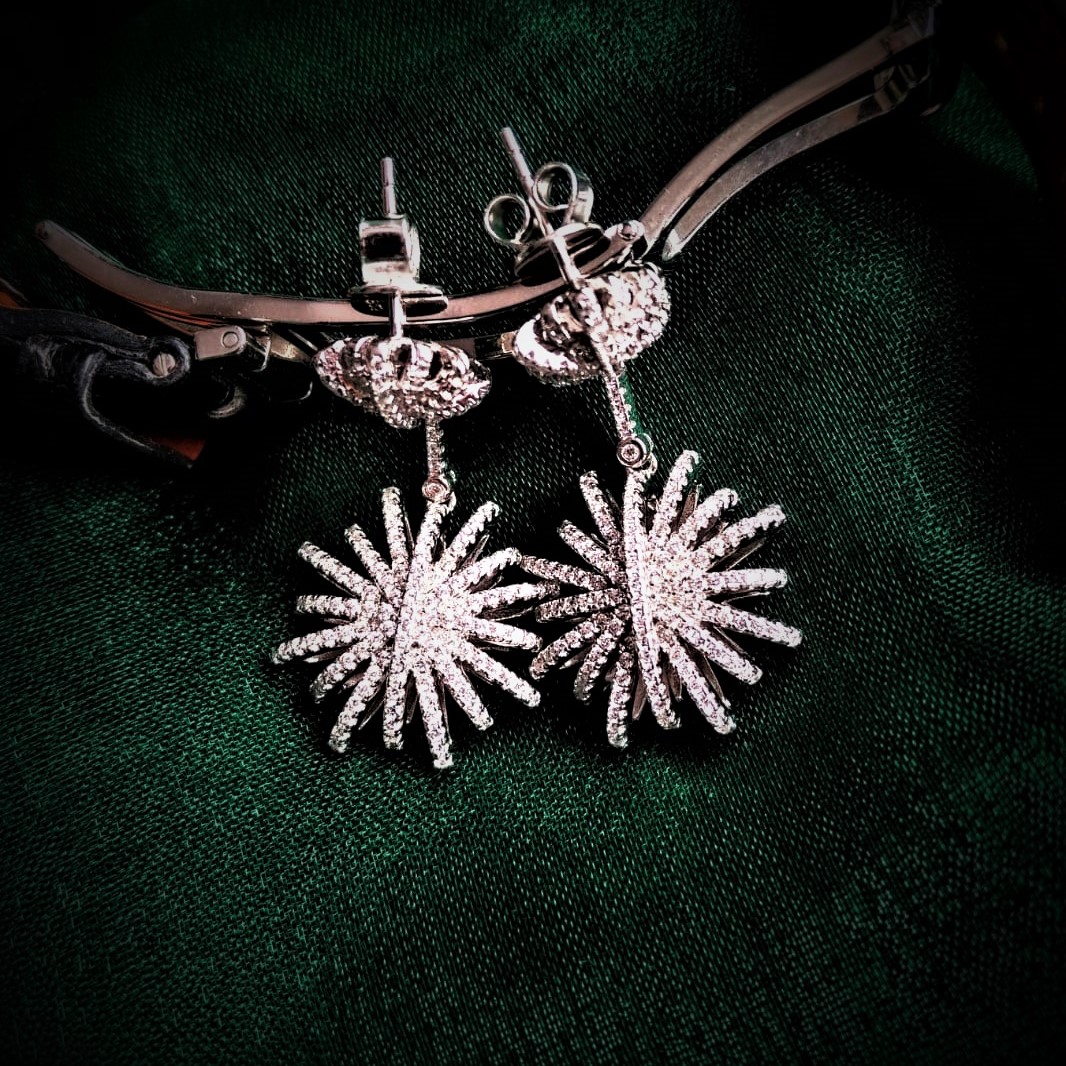 CRF000102BO Boucles d'oreille Eliza Blanches - 4 CRF000102BO Boucles d'oreille Eliza Blanches - 4