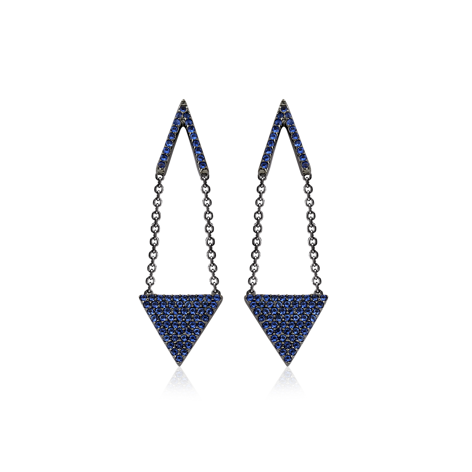 KSF000103BO Boucles d'oreille Ava Saphir - 3 KSF000103BO Boucles d'oreille Ava Saphir - 3