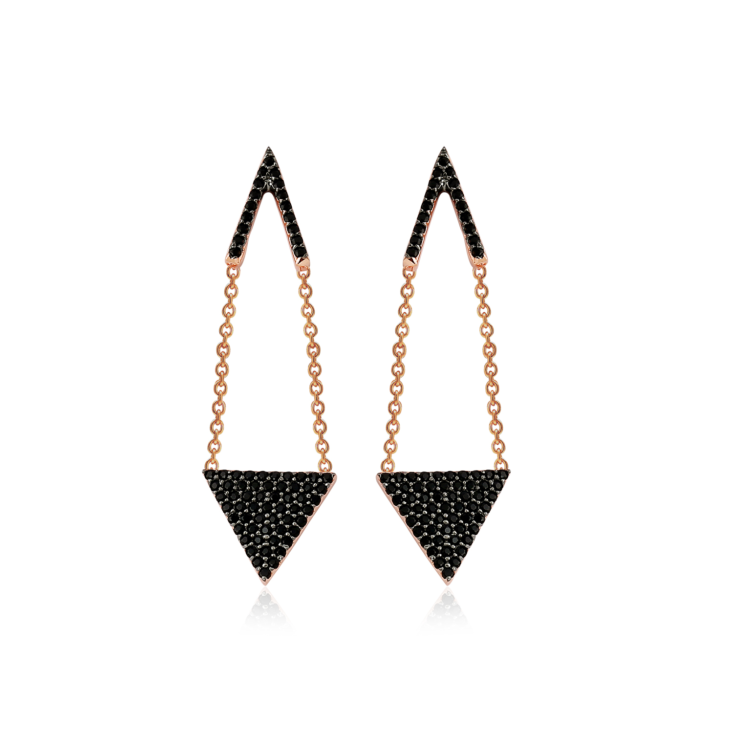 KSF000102BO Boucles d'oreille Ava Noires - 3 KSF000102BO Boucles d'oreille Ava Noires - 3