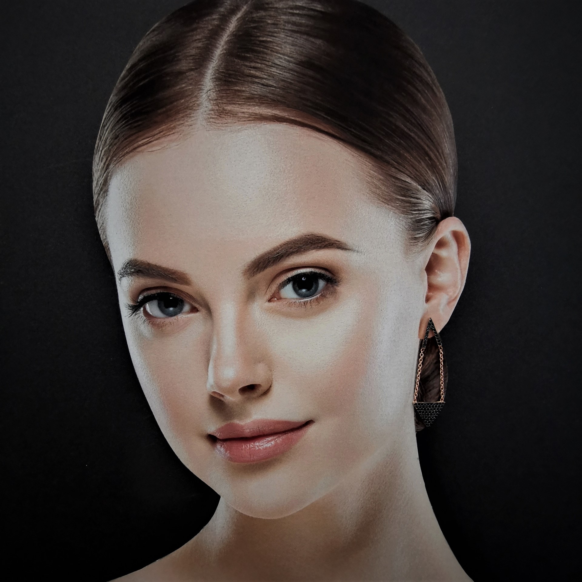 KSF000102BO Boucles d'oreille Ava Noires - 2 KSF000102BO Boucles d'oreille Ava Noires - 2