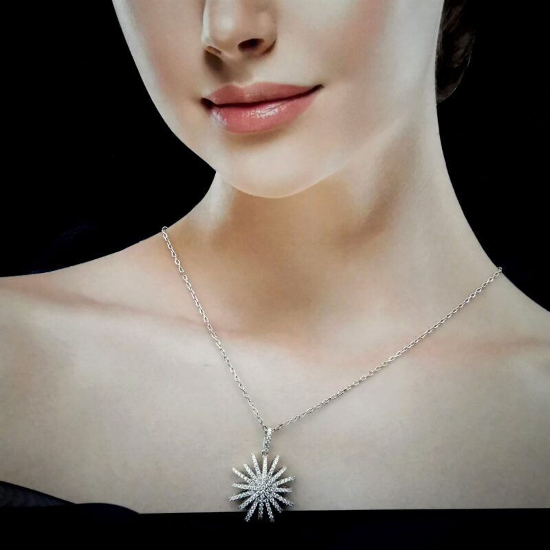 CRF000101CO Collier Eliza Blanc - 1