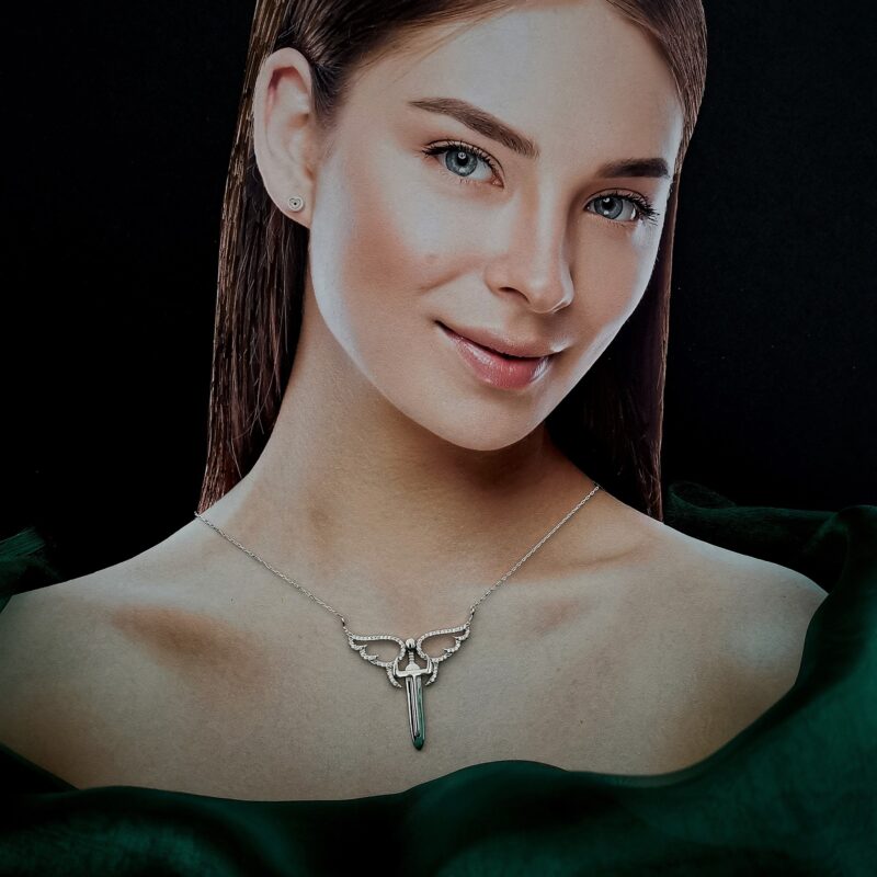 CRF000115CO Collier Provocation Blanc - 1