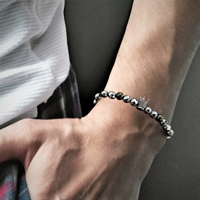 REH000111BR Bracelet Hugo Noir - 1