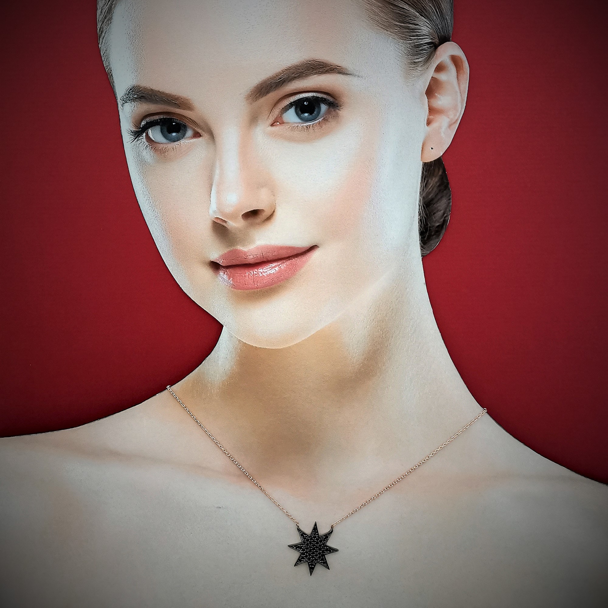 KSF000106CO Collier Barcelona Noir - 3 KSF000106CO Collier Barcelona Noir - 3
