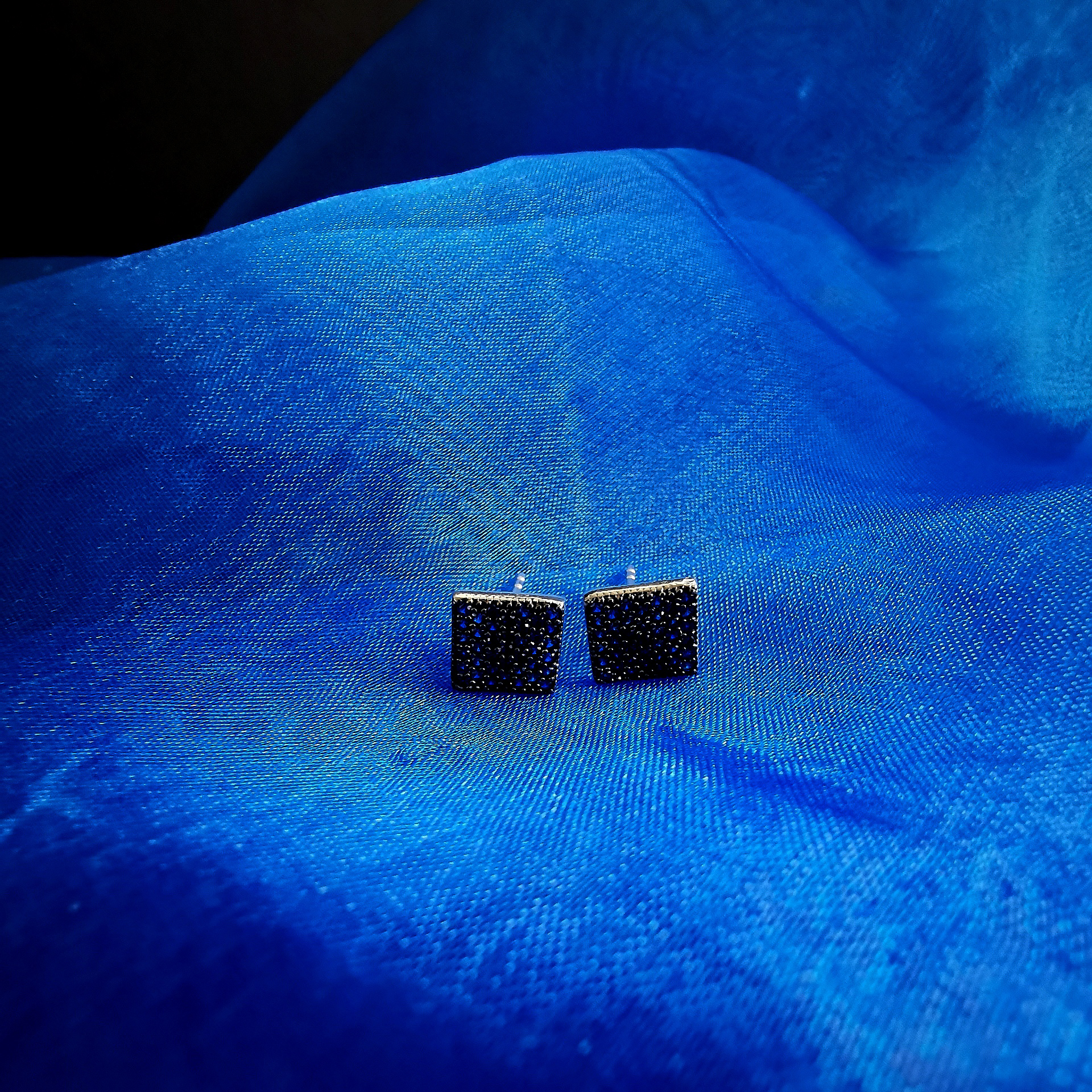 BAF000105BO Boucles d'oreille Karina Saphir - 3 BAF000105BO Boucles d'oreille Karina Saphir - 3