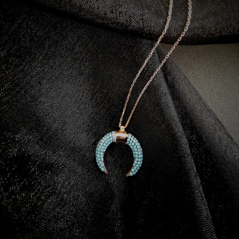 CRF000122CO Collier Lydia Turquoise - 1