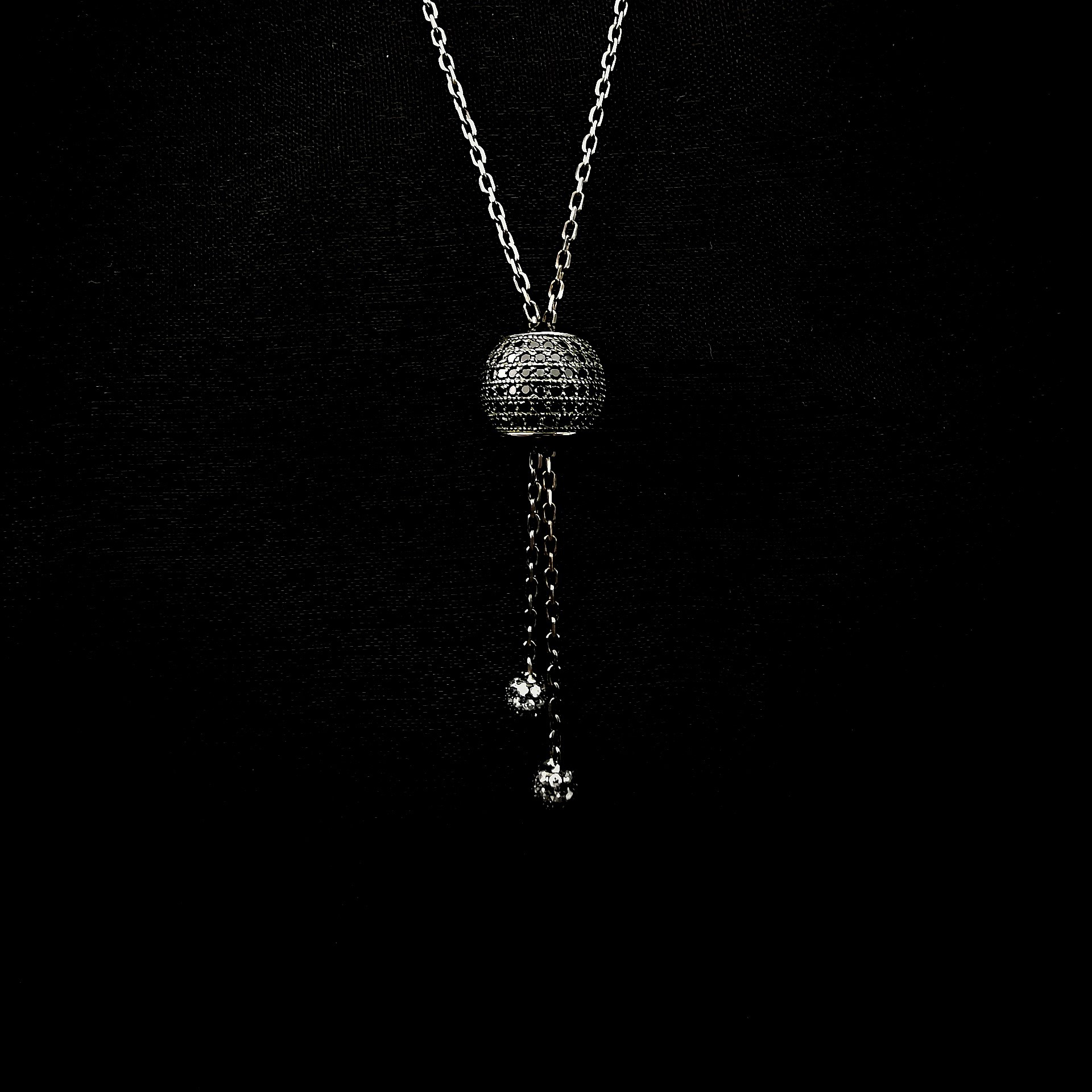 KSF000123CO Collier Amanda Noir - 2 KSF000123CO Collier Amanda Noir - 2