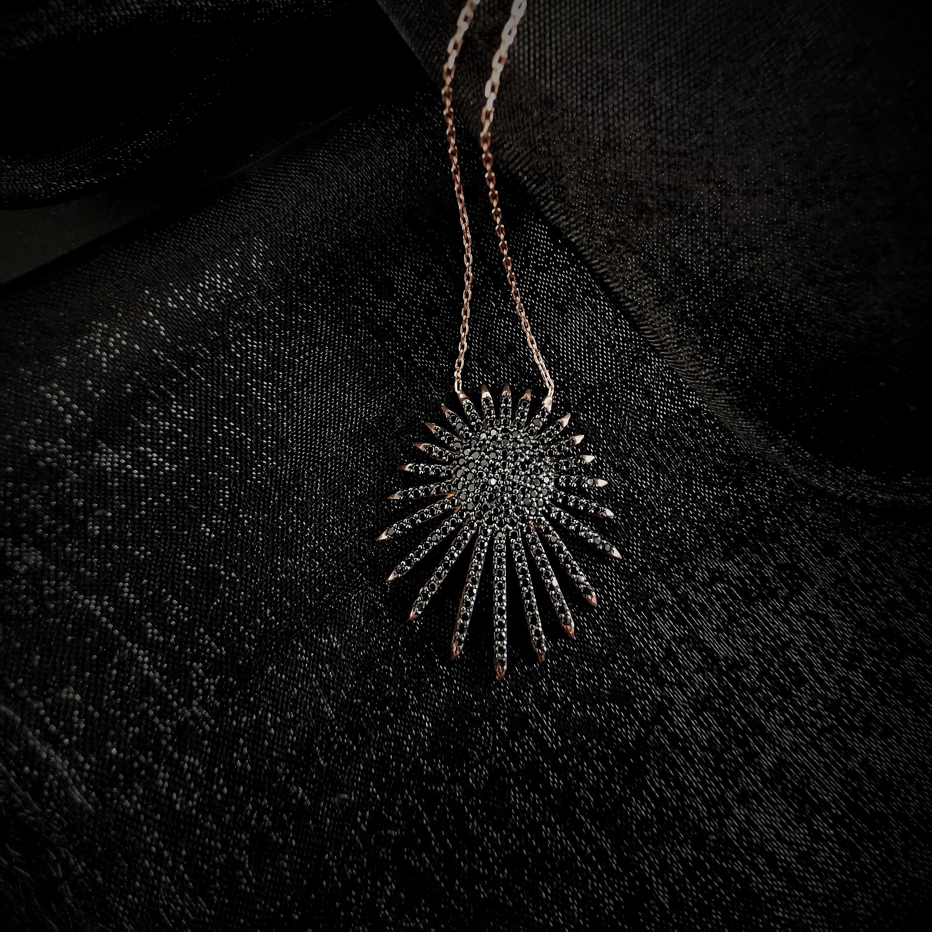 HSF000110CO Collier Zuri Noir - 2 HSF000110CO Collier Zuri Noir - 2