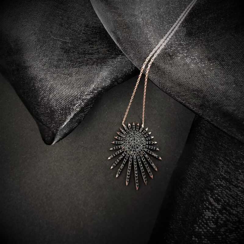 HSF000110CO Collier Zuri Noir - 1