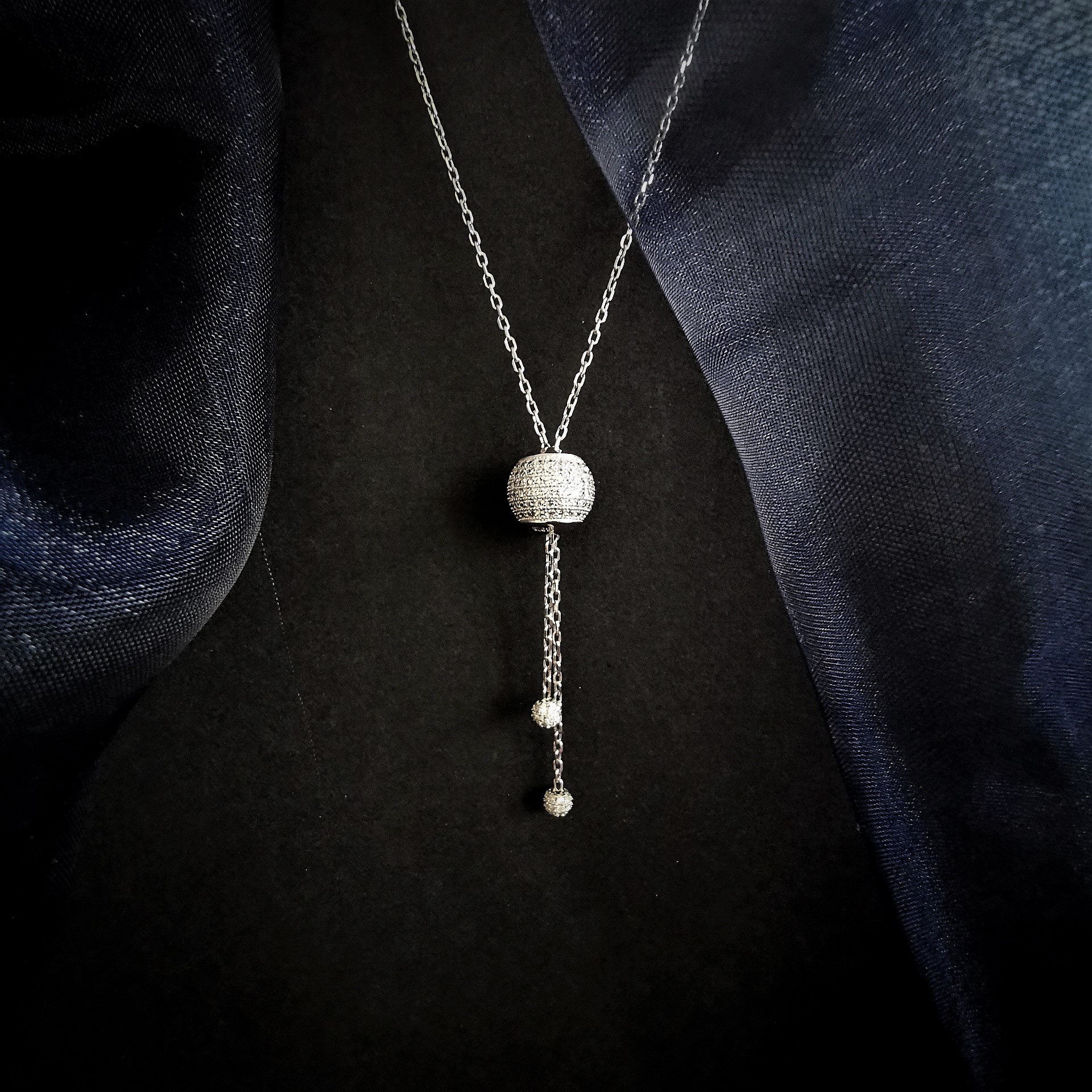 KSF000120CO Collier Amanda Blanc - 4 KSF000120CO Collier Amanda Blanc - 4