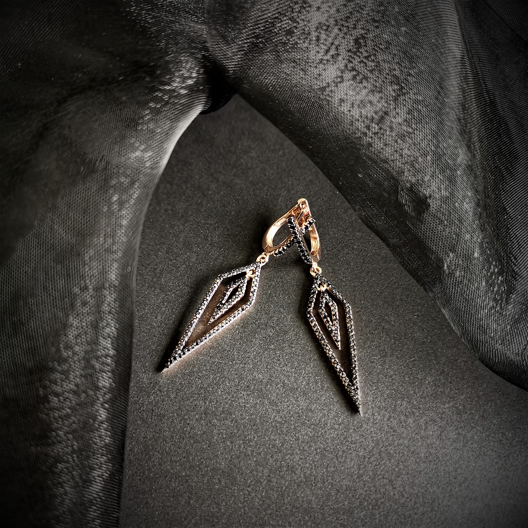 CRF000110BO Boucles d'oreille Dream Rose - 2 CRF000110BO Boucles d'oreille Dream Rose - 2