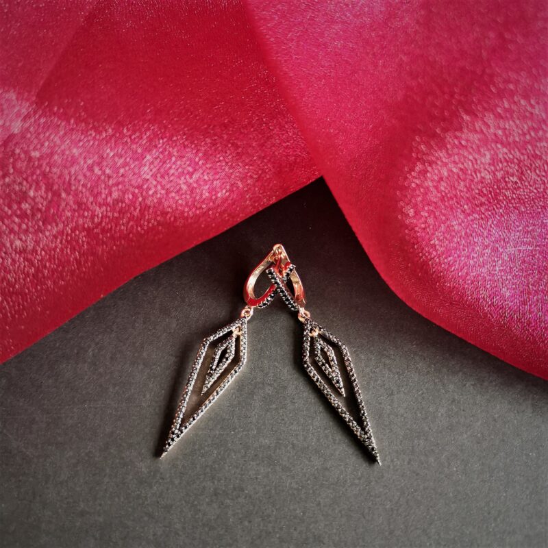 CRF000110BO Boucles d'oreille Dream Rose - 1